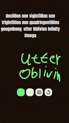 1 to absolute infinity