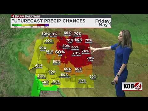 Gusty winds continue but rain is on the horizon for New Mexico