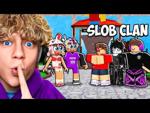 PLAYING ROBLOX WITH THE SLOB CLAN.. (so funny)