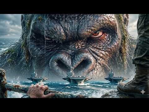 Jab GIANT gorilla ne kiya INSANON per hamla/ Godzilla VS Kong Full Movie Explained in Hindi & Urdu