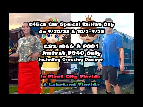 Office Car Special Railfan Day In The Twin City's In Florida 2025
