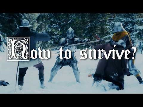 How a knight fights a many opponents!