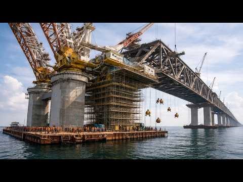 Mega Construction Projects | How BILLION-DOLLAR Sea Bridges Are Built