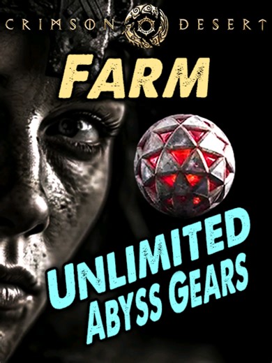 Crimson Desert Walkthrough, How to farm unlimited Abyss Gears and craft hidden Abyss Gears in the Witches crafting table. #crimsondesert #crimsondesertgameplay #eldenring #gamingpc #red9