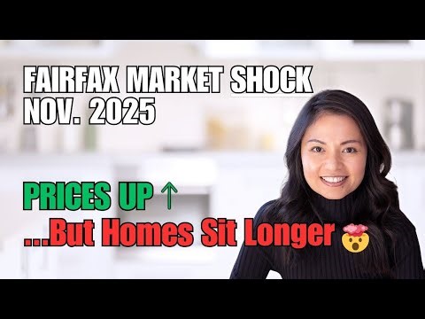Fairfax Housing Market Is Hiding THIS — Prices Up, But Homes Sit Longer!
