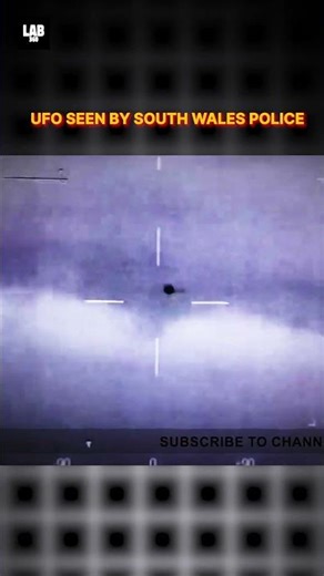 Shocking Footage: UFO Seen by South Wales Police #shorts #lab360 #alien