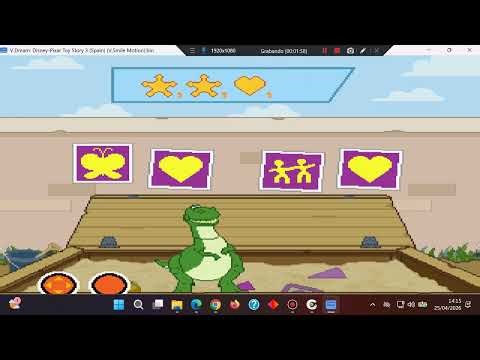 Toy Story 3 (Español) - V.Smile VTech - V.Dream v1.4.1 Emulator - Test Windows 11