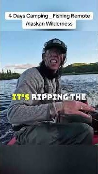 4 Days Camping & Fishing in Remote Alaskan Wilderness 🏕️🎣 | Outdoor Adventure #outdoorboys