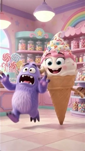 🍦 Monster vs. Giant Ice Cream Chase