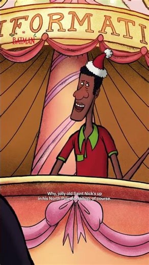 Who needs escalators, when you have grappling hooks? 🙂‍↕️ #MerryLittleBatman #BATFAM