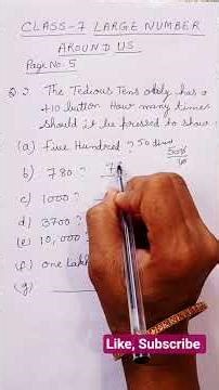 Class 7 Maths | Large Numbers Around Us Q2 🔥 | Page 5 Solution #shorts
