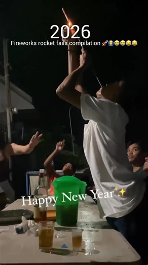 Vura Vee on Instagram: "Fireworks rocket fails compilation 🚀🙆‍♂️😭😭😂😂 #fireworks #happynewyear2026 #fail #tbt #trandingreels #foryou #fyp #funny #comedy"