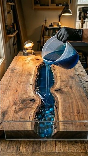 Most Beautiful River Table Ever Made