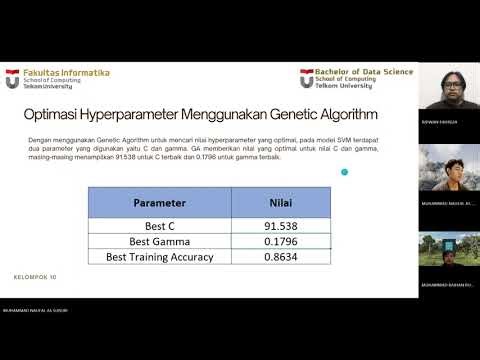 Implementasi Hyperparameter Tuning Menggunakan Genetic Algorithm pada Support Vector Machine