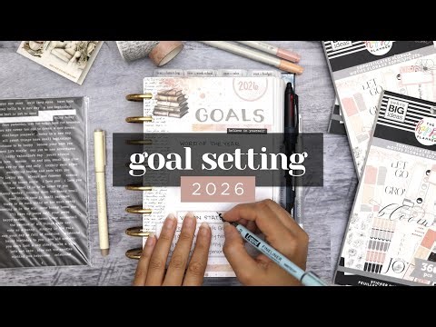 My SIMPLE 2026 Goal Setting System for Productivity and Success