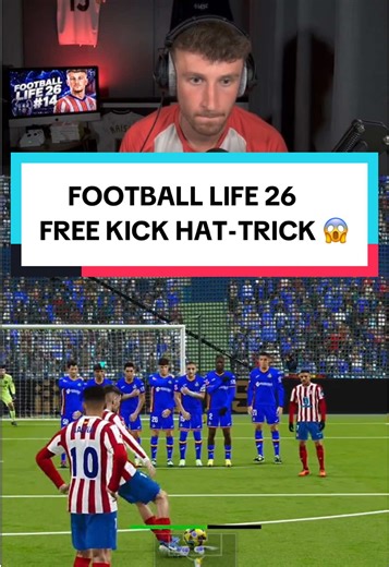 Football Life 26 Free Kick Hat-Trick 😱 Flow State 👀 #fl26 #footballlife26 #footballlife2026