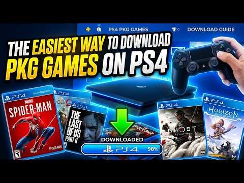 The EASIEST Way to Install PKG Games on PS4 in 2026