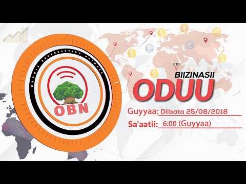 Oduu Galgala sa'aatii 1:00 OBN Ebla 25 ,2018