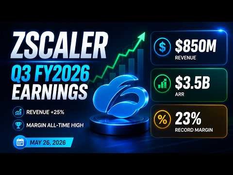 Zscaler Q3 FY2026 Earnings — Record 23% Operating Margin & Revenue +25% | $ZS Quick Analysis