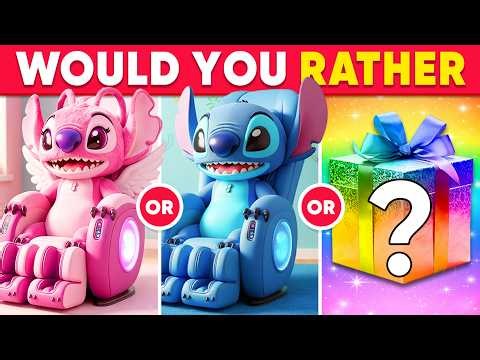 Would You Rather...? Pink 🎀, Blue 💙 or Mystery Color 🌈✨ | PART 2 Luxury Edition | Daily Quiz