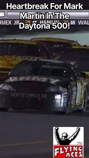 Heartbreak For Mark Martin In The Daytona 500! #nascar