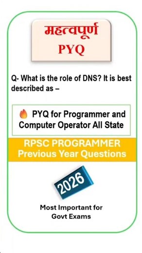 Computer PYQ for Programmer | Assistant Programmer | Computer Operator | All Govt Jobs