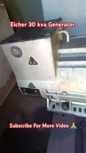 Eicher 30 Kva Generator Service #dg #eicher