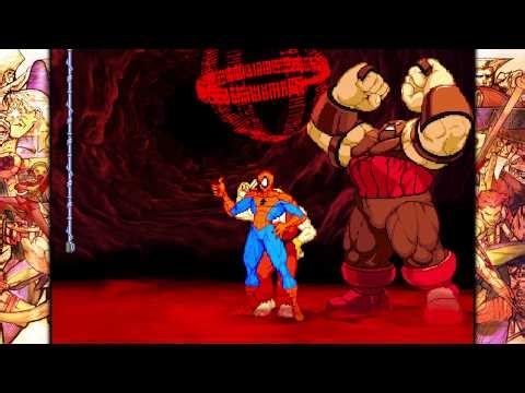 Marvel VS Capcom 2 - Spider-Man/Ken/Juggernaut - 8 Star Difficulty Playthrough