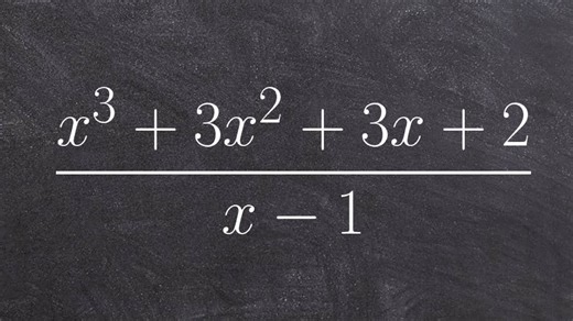 Dividing two polynomials using long division algorithm