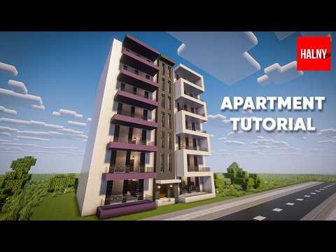 Minecraft apartment - Tutorial build 🏢
