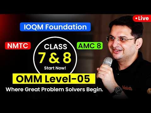 Olympiad Math Mastery Level 5 Batch for Beginners | Grade 7 & 8 | Abhay Sir | VOS