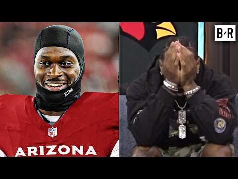 Malik Nabers' Reaction When Cardinals Took Jeremiyah Love | 2026 NFL Draft