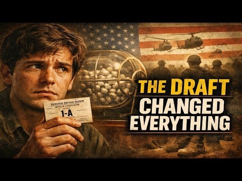 WHAT It Was Like Doing the DRAFT in AMERICA | Vietnam Era MILITARY Service 1970s