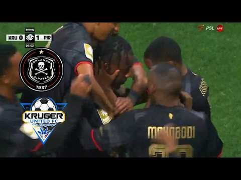 Orlando pirates vs Kruger united | Halftime Highlights | PSL