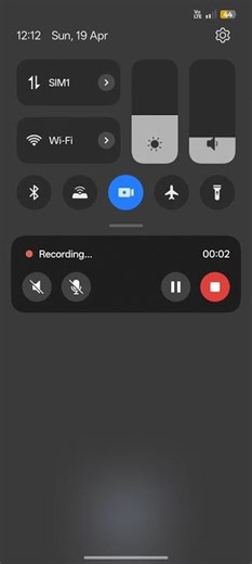 [Phone] Screen Recorder Setup