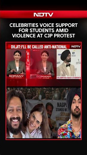 CJP Protests News | Celebrities Voice Support For Students Amid Violence At CJP Protest