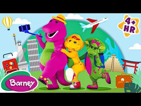 Exploring the World with Barney | Adventures for Kids | Barney the Dinosaur