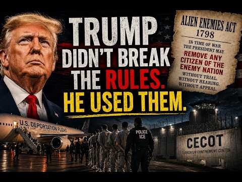 ILLEGAL IMMIGRANTS - Trump Didn't Break the Rules. He Used Them. (Easily Explained)