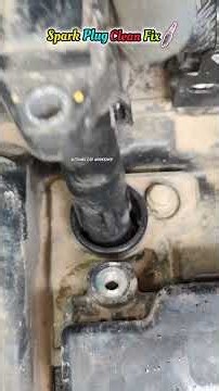Easy Spark Plug Cleaning & Installation🤔
