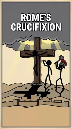 The Mechanics of Roman Crucifixion | POV Explainer #povexplainer #biblehistory