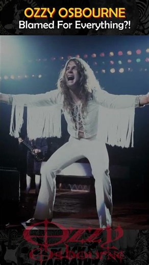 Ozzy Osbourne: Blamed For Everything?! #ozzyosbourne #heavymetal #rocknroll #music