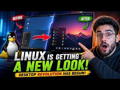 Linux Is Getting a New Look! 🔥 The Desktop Revolution Has Begun (2026)