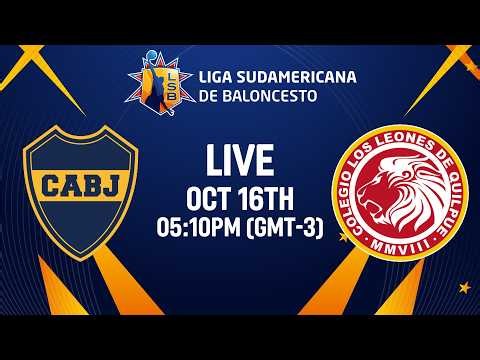 Boca Juniors v CDC Leones | Full Basketball Game | Liga Sudamericana de Baloncesto FIBA 2026