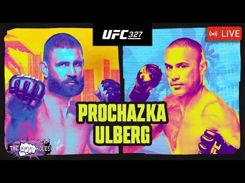 🔴UFC 327: JIRI PROCHAZKA x CARLOS ULBERG + MURZAKANOV x COSTA | LIVE STREAM