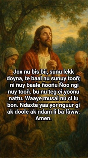 Our Father Christian Prayers (in Wolof)