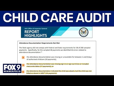 Federal audit of Minnesota child care finds payment flaws up to $231 million