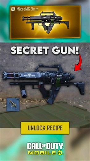 UNLOCK NEW SECRET GUN IN COD MOBILE! 🤯 #codm