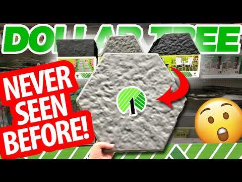✨ACTUALLY GENIUS Luxury Outdoor Patio HACKS! HIGH-END Dollar Tree DIYS using PAVERS!