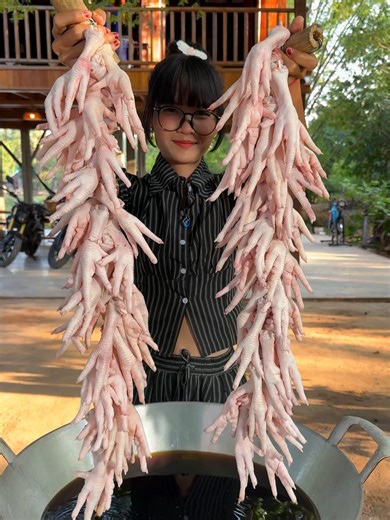 Chicken feet boiled recipe with sauce | chicken recipes