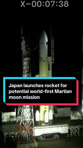 #Japan successfully launched a spacecraft on Tuesday on a mission to become the first to collect samples from one of Mars's moons and return them to Earth, potentially shedding light on the origins of the Solar System and life on Earth. The spacecraft is expected to reach #Mars in August next year, when it will begin studying the planet's moon Phobos. A capsule carrying the samples is scheduled to return to Earth in 2031, NHK reported.